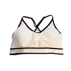 Avia Cream and Black Sports Bra